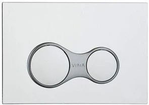 Sirius кнопка смыва, цвет глянцевый хром 740-0480