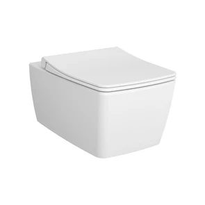 Подвесной безободковый унитаз Vitra Shift, белый (НУЖНА КРЫШКА 810-003-009) 7742B003-0075