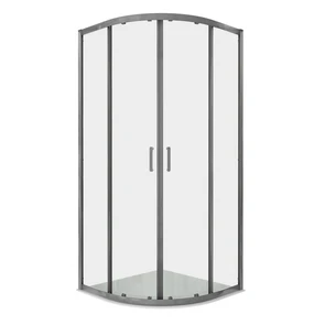 {{photo.Alt || photo.Description || 'Душевой уголок 1/4 круга, двери раздвижные 900x900x2000, профиль оружейная сталь, стекло прозрачное 6мм'}}