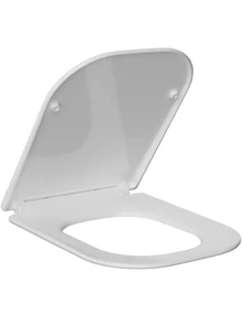 {{photo.Alt || photo.Description || 'Сидение с крышкой (дюропласт) SQUARE (для AQ4411, AQ4421, AQ4451), SoftClose, QuickRelease, белая'}}
