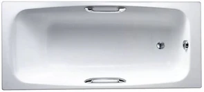 {{photo.Alt || photo.Description || 'E2926-00 DIAPASON Ванна чугунная 170x75 см с антискользящим покрытием, с отверстием для ручек, без ножек, белая'}}