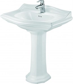 {{photo.Alt || photo.Description || 'Раковина Creo Ceramique DIJON 750х550х905, с пьедесталом, белая'}}