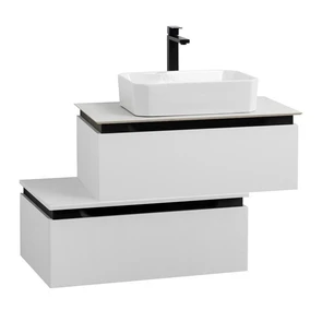 {{photo.Alt || photo.Description || 'Тумба со столешницей подвесная и нижней тумбой CEZARES SLIDER 80 Bianco Opaco, столешница SLD-80/48-BO'}}
