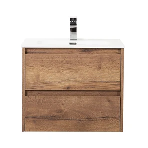 {{photo.Alt || photo.Description || 'Тумба с раковиной подвесная BelBagno KRAFT 60 Rovere Tabacco, раковина белая'}}
