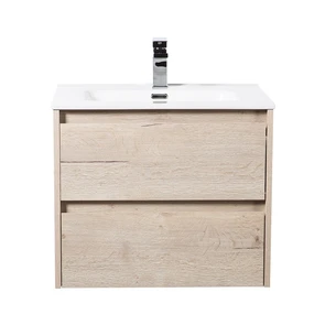 {{photo.Alt || photo.Description || 'Тумба с раковиной подвесная BelBagno KRAFT 60 Rovere Galifax Bianco, раковина белая'}}