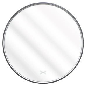 {{photo.Alt || photo.Description || 'Димион - Зеркало круглое 600х45 c LED диммером, подогревом, сенсорный выключатель, матовый серый 2700k-4000k-6500k (11Вт) АZ-LED010525'}}