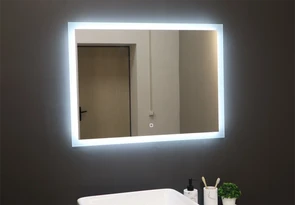 AZARIO зеркало Норма Лайт - 800*600 открытая подсветка, сенсорный выключатель LED-00002595