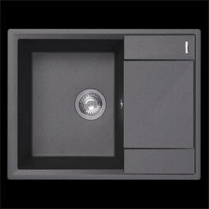 {{photo.Alt || photo.Description || 'Мойка Florentina "Консул" 640, черный FG (23.020.C0640.102)'}}