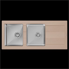 {{photo.Alt || photo.Description || 'Мойка Florentina "Комби" 1160 , песочный FS (21.415.E1160.107)'}}