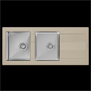 {{photo.Alt || photo.Description || 'Мойка Florentina "Комби" 1160, шампань FS (21.415.E1160.202)'}}