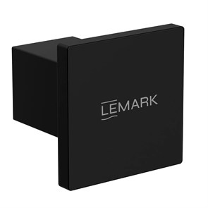 {{photo.Alt || photo.Description || 'Крючок для полотенец Lemark VALDAY, сталь, матовый черный (LMA-8111S-BL)'}}