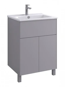 Форест Про 60 Тумба Туманный серый(БЕЗ УМЫВАЛЬНИКА ЭЛИНА 60) 1A297001FR4D0