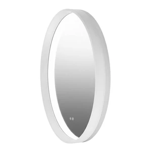 {{photo.Alt || photo.Description || 'Ольга - Зеркало круглое 700х70 c LED диммером, подогревом, сенсорный выключатель,матовый белый 2700k-4000k-6500k (23Вт) АZ-LED013525'}}