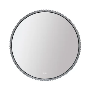 {{photo.Alt || photo.Description || 'Лайвли - Зеркало круглое 800х55 c LED диммером, подогревом, сенсорный выключатель, матовый серый 2700k-4000k-6500k (25Вт) АZ-LED012025'}}