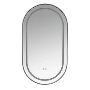 {{photo.Alt || photo.Description || 'Джоли - Зеркало овальное 500х900х50 c LED диммером, подогревом, сенсорный выключатель, матовый серый 2700k-4000k-6500k (12Вт) АZ-LED012725'}}