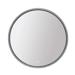 {{photo.Alt || photo.Description || 'Лайвли - Зеркало круглое 800х55 c LED диммером, подогревом, сенсорный выключатель, матовый черный 2700k-4000k-6500k (25Вт) АZ-LED011925'}}