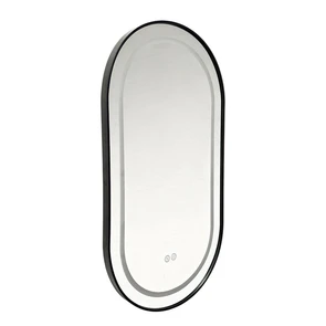 {{photo.Alt || photo.Description || 'Джоли - Зеркало овальное 500х900х50 c LED диммером, подогревом, сенсорный выключатель, матовый черный 2700k-4000k-6500k (12Вт) АZ-LED012525'}}