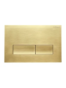{{photo.Alt || photo.Description || 'SLIDER-BTN-BORO Кнопка смыва CEZARES SLIDER, брашированное золото'}}