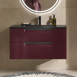 {{photo.Alt || photo.Description || 'Тумба EQUIL Астер/Aster 100, подвесная, 2 ящ., бордовый (под раковину Палермо 100 антрацит) (tpASTER100.2Y-44)'}}