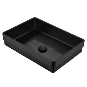 {{photo.Alt || photo.Description || 'Раковина встраиваемая сверху ABBER Wasser Kreis AF2401MB черная матовая'}}