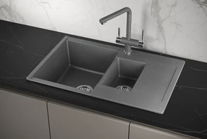 {{photo.Alt || photo.Description || 'Кухонная мойка GRANULA (7808, ГРАФИТ)'}}