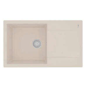 {{photo.Alt || photo.Description || 'Кухонная мойка Lemark IMANDRA 840 врезная прямоугольная с крылом из кварцгранита, Шампань'}}