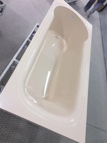 {{photo.Alt || photo.Description || 'CHARUS Terra White Gloss Ванна 180 х 80,  FNC-TER-180-80 CO, прямая, пристенная, искусственный камень Dolomite, глянцевый белый, с ножками (опорами) в комплекте'}}