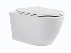 {{photo.Alt || photo.Description || 'ESTELLA RIMLESS Безободковый подвесной унитаз CHARUS, EWC700-121W, Белый, Санфарфор'}}