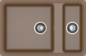 {{photo.Alt || photo.Description || 'GRANFEST Мойка композит LEVEL , GF-LV-760K , 1,5-чаши 760*500, терракот'}}