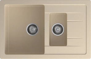 {{photo.Alt || photo.Description || 'GRANFEST Мойка композит QUADRO GF-Q--775KL 1.5-чаш+крыло 775*500мм, кашемир'}}