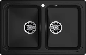{{photo.Alt || photo.Description || 'GRANFEST Мойка композит STANDART GF-S--780K 2 чаши 780*510 мм черный арт.GF-'}}