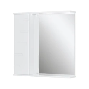 {{photo.Alt || photo.Description || 'Зеркало-шкаф Joli 70 , с LED подсветкой, левый, белый, VOLNA'}}