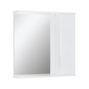 {{photo.Alt || photo.Description || 'Зеркало-шкаф Joli 70, с LED подсветкой, правый, белый, VOLNA'}}
