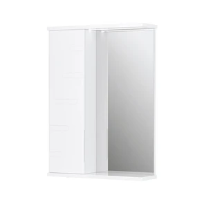 {{photo.Alt || photo.Description || 'Зеркало-шкаф Joli 50, с LED подсветкой, левый, белый, VOLNA'}}
