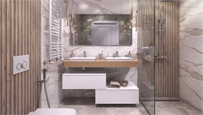 {{photo.Alt || photo.Description || 'Комплект мебели для ванной Юнит 140, дуб французский'}}