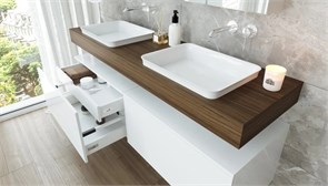 {{photo.Alt || photo.Description || 'Комплект мебели для ванной Юнит 160, дуб карпентер'}}
