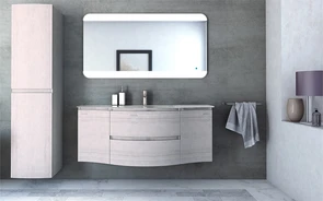 {{photo.Alt || photo.Description || 'Тумба с раковиной подвесная CEZARES МИРАЖ (VAGUE) 138 Rovere Sbiancato'}}