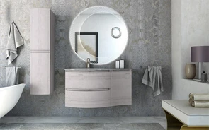 {{photo.Alt || photo.Description || 'Тумба с раковиной подвесная CEZARES МИРАЖ (VAGUE) 104 Rovere Sbiancato, левосторонняя'}}