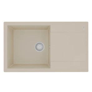 {{photo.Alt || photo.Description || 'Кухонная мойка Lemark IMANDRA 840 врезная прямоугольная с крылом из кварцгранита, Бежевый'}}