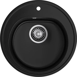 {{photo.Alt || photo.Description || 'GRANFEST Мойка композит RONDO GF-R--510 D=510мм черный  арт.GF-'}}