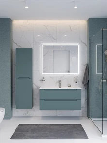 {{photo.Alt || photo.Description || 'Тумба с раковиной подвесная BelBagno ЭТНА (ETNA) 100 Голубой Матовый, раковина BB1000ETL'}}