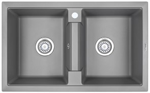 Кухонная мойка GRANULA (8101, АЛЮМИНИУМ) 8101, АЛЮМИНИУМ