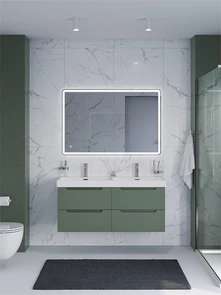 {{photo.Alt || photo.Description || 'Тумба с раковиной подвесная с четырьмя ящиками BelBagno ЭТНА (ETNA) 120 Еловый Матовый, раковина BB-8078-120-2'}}