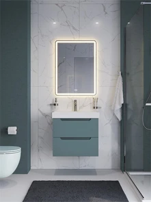 {{photo.Alt || photo.Description || 'Тумба с раковиной подвесная BelBagno ЭТНА (ETNA) 60 Голубой Матовый, раковина BB-8078-60'}}