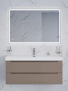 {{photo.Alt || photo.Description || 'Тумба с раковиной подвесная BelBagno ЭТНА (ETNA) 120 Бежевый Матовый, раковина BB-8078-120'}}