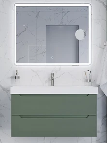 {{photo.Alt || photo.Description || 'Тумба с раковиной подвесная BelBagno ЭТНА (ETNA) 100 Еловый Матовый, раковина BB-8078-100'}}