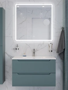 {{photo.Alt || photo.Description || 'Тумба с раковиной подвесная BelBagno ЭТНА (ETNA) 90 Голубой Матовый, раковина BB-8099-90'}}