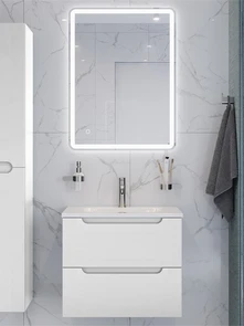 {{photo.Alt || photo.Description || 'Тумба с раковиной подвесная BelBagno ЭТНА (ETNA) 60 Белый Матовый, раковина BB-8099-60'}}