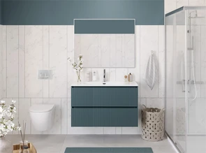 {{photo.Alt || photo.Description || 'Тумба с раковиной подвесная BelBagno ФОРМАТ (UNO) 100 Голубой Матовый, раковина BB-8099-100'}}