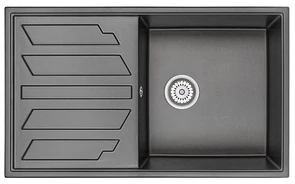 {{photo.Alt || photo.Description || 'Кухонная мойка GRANULA (8601, ЧЕРНЫЙ)'}}